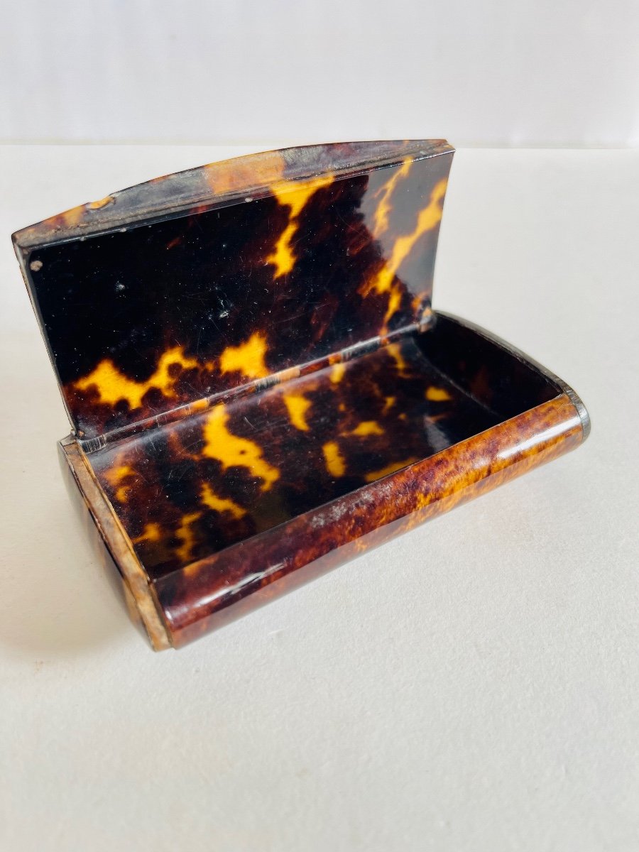 Tortoise Shell Snuff Box 